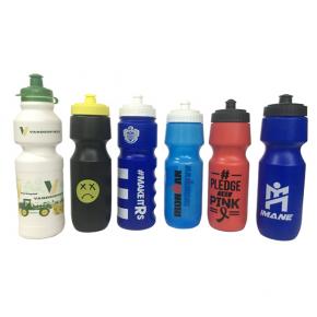 plastic water bottles