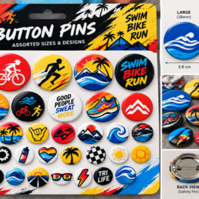 Button Pins (1 Set – Assorted Sizes)