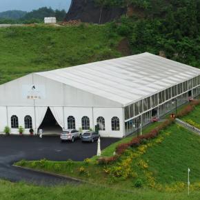 Big Events Tarp Product Semipermanent Activity Spot Solution Large Temporary Stage Entertainment Venue Tent