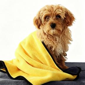 Wholesale Custom Soft Thick Absorb Pet Cat Dog Towels